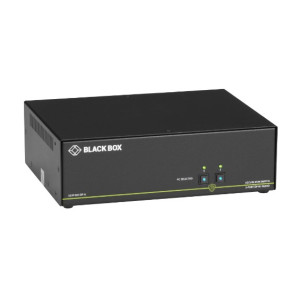 Black Box SS2P-DH-DP-U Secure 2-Port, Dual-Head DisplayPort KVM Switch
